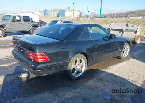 1999 Mercedes-Benz Sl 500 z USA, uszkodzony, nr VIN WDBFA68F7XF180165